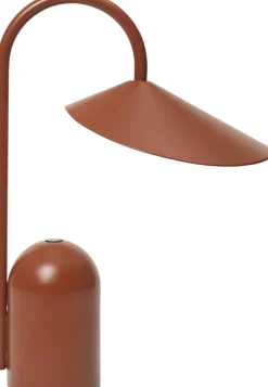 Ferm Living Arum Portable Lamp - Oxide Red Clearance
