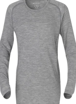 Asivik Wool Crew Grå Best