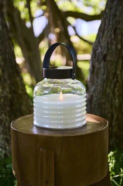 Sirius Aston Solar Krukke, Ø20xH20cm, Sort/Brun Outlet