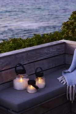 Sirius Aston Solar Krukke, Ø12xH12cm, Sort/Brun Discount