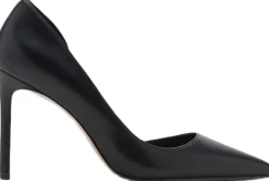 MANGO Asymmetrical heeled shoes Black Best