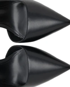 MANGO Asymmetrical heeled shoes Black Best
