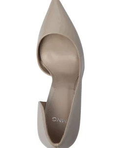 MANGO Asymmetrical patent leather court s 92 Discount