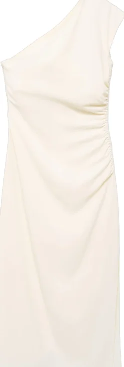 Dame MANGO Asymmetrical pleated dress