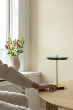 UMAGE Ateria Move Portable Table Lamp Forest green New