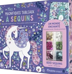 Auzou - Aktivitetssæt - Kunst med pailletter Sale