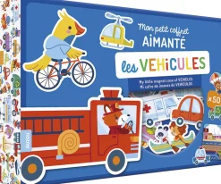 Børn Auzou - Magnetisk legesæt - Transportmidler