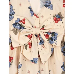 Konges Sløjd AVI LS BOW DRESS GOTS M00141 Sale