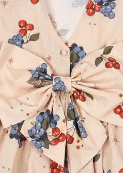 Konges Sløjd AVI LS BOW DRESS GOTS M00141 Sale