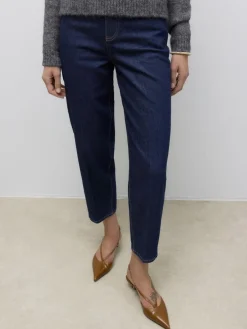 Aware AWBETSY HR MOM DNM JEANS BA3294 Dark blue denim/rinse Outlet