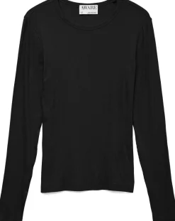 Aware AWIRWINA LS O-NECK TOP NOOS Black Sale