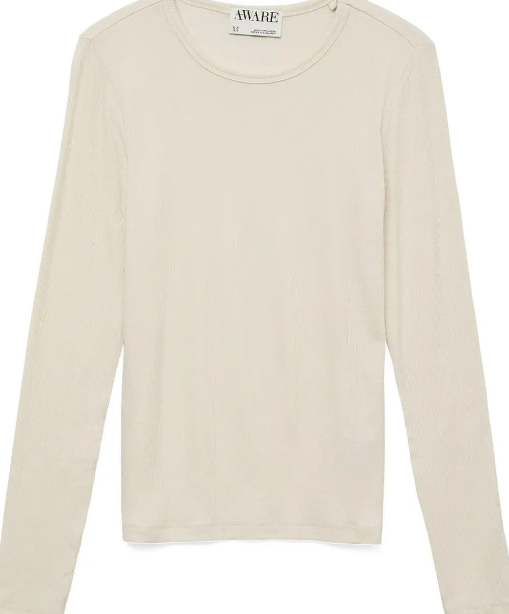 Aware AWIRWINA LS O-NECK TOP NOOS Birch Best