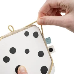 Done by Deer Baby kontrastkortholder Deer friends Sand Online