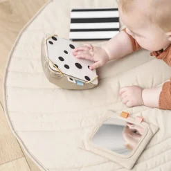 Done by Deer Baby kontrastkortholder Deer friends Sand Online