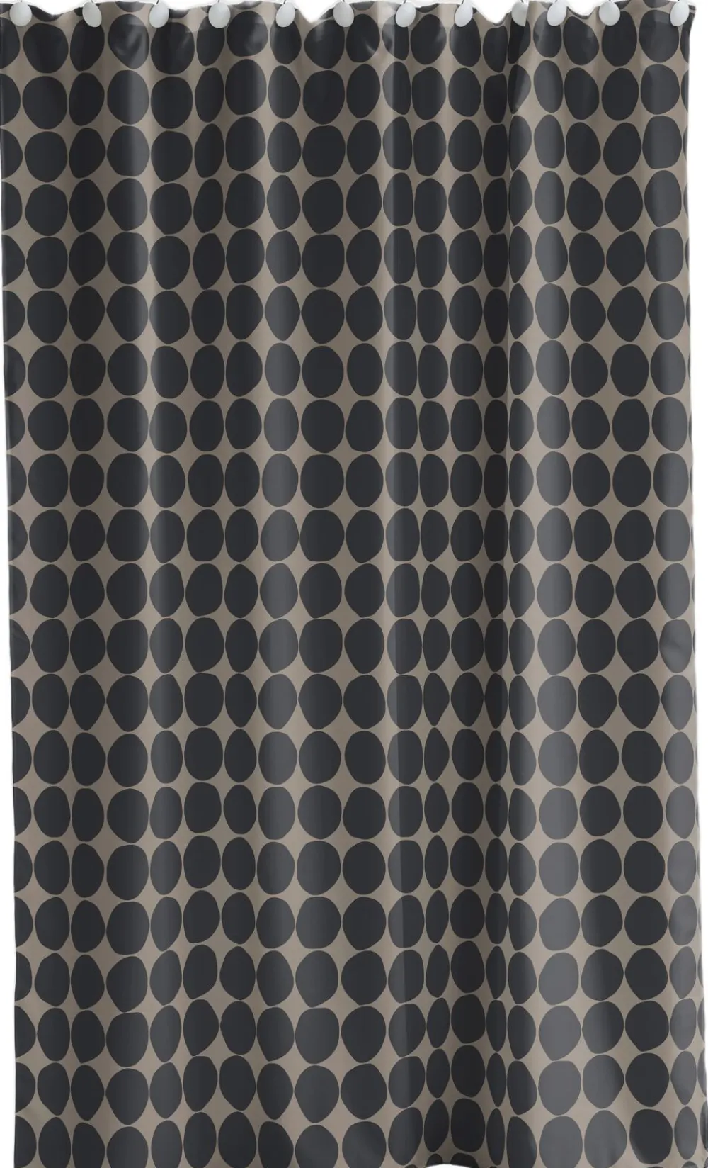 Södahl Badeforhæng 180x220 Bubbles Taupe
