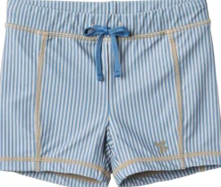 Wheat Badeshorts Ulrik Blue swim stripe Clearance