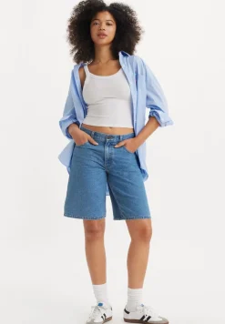 Levi's BAGGY DAD JORT FOOLISH LOVE Blå Hot