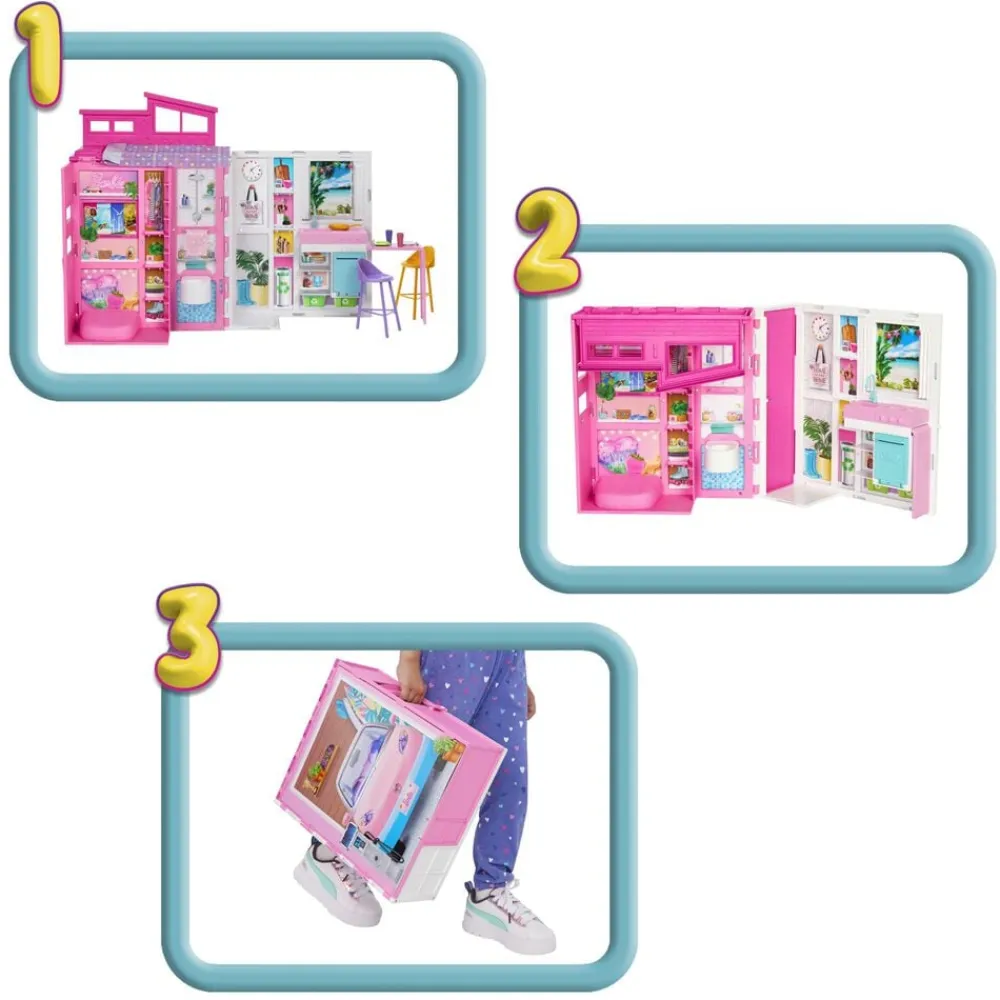 Barbie Getaway House Doll and playset