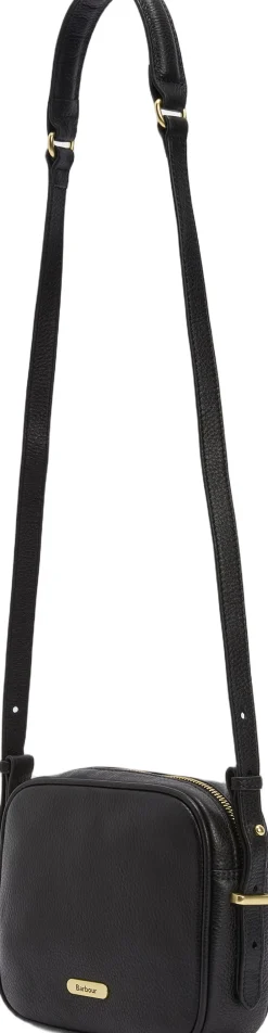 Dame Barbour Daphne Leather Crossbody Bag