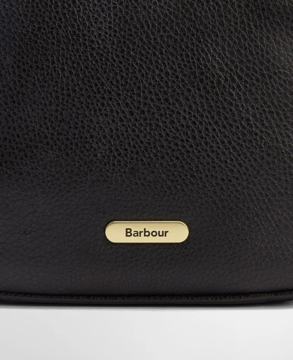 Dame Barbour Daphne Leather Crossbody Bag