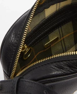 Dame Barbour Daphne Leather Crossbody Bag