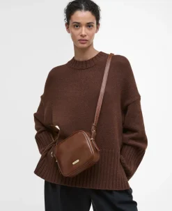 Dame Barbour Daphne Leather Crossbody Bag