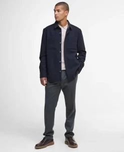 Barbour Marlow Tailored Wool Blend Overshirt