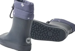 Wheat Barfods Termo Gummistøvle Zerro Blå Discount