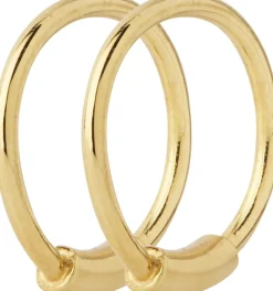 Dame Maria Black Basic Hoop