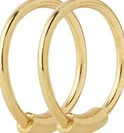 Dame Maria Black Basic Hoop