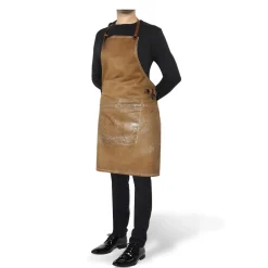 DutchDeluxes BBQ Style Apron Gold Wash New