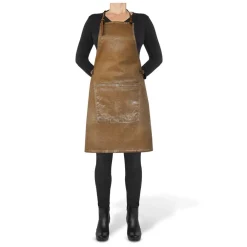 DutchDeluxes BBQ Style Apron Gold Wash New