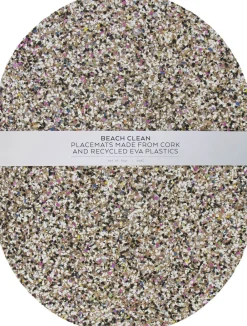 LIGA Beach Clean Oval Dækkeserviet Sæt