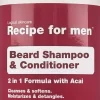Recipe For Men Beard Shampoo & Conditioner 250 ml. New