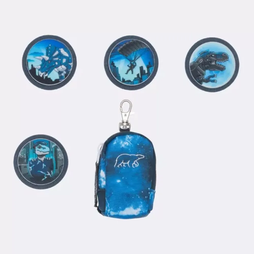 Beckmann of Norway Beckmann Classic Skoletaskesæt Tech rex Hot