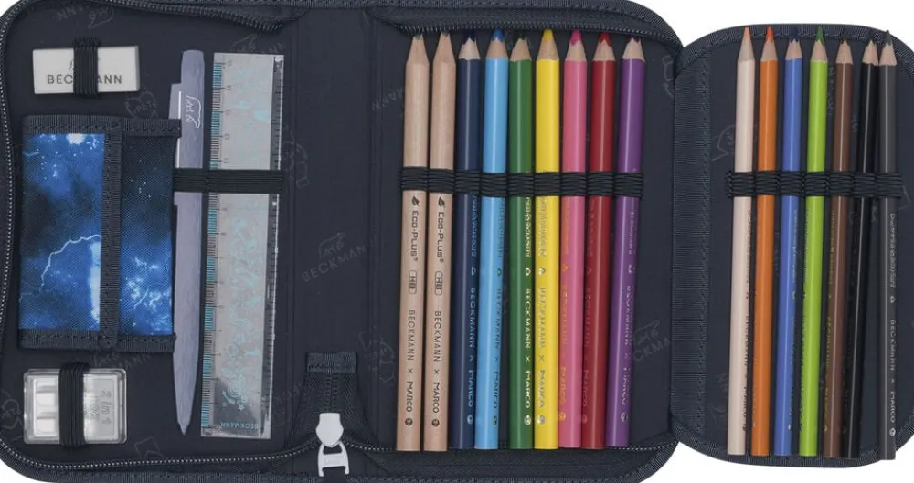 Beckmann Etlags penalhus m/indhold>Beckmann of Norway Hot