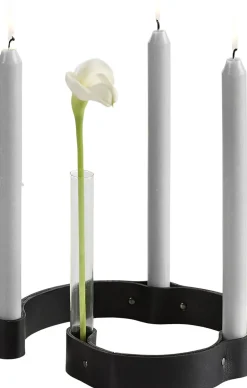 Ekta Living Belt 4 candles, Black Outlet