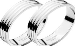 Georg Jensen Bernadotte servietringe 2 styk New