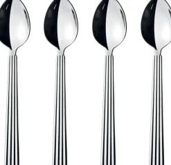 Georg Jensen BERNADOTTE TEA/COFFEE SPOON GIFTBOX SS 4 PCS New