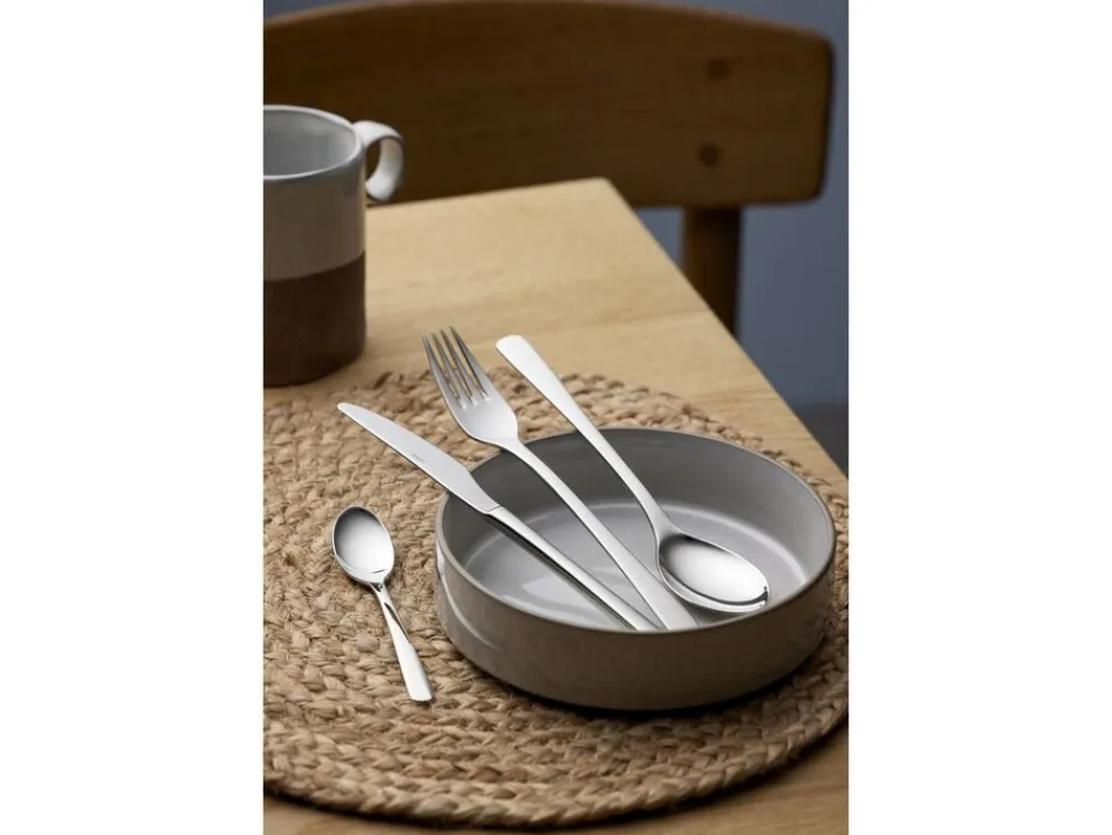 Gense Bestiksæt Steel Line 16 dele Blankt stål