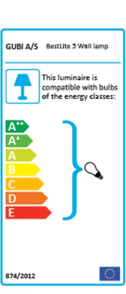 Bestlite BL5 væglampe>Gubi
