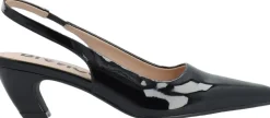 Bianco BIABALEY Slingback Faux Leather Black patent