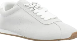 Dame Bianco BIAFRIDA Sneaker Suede & Leather