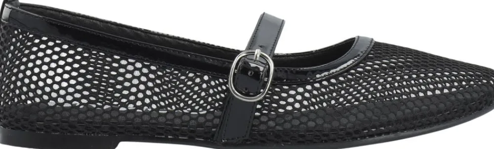 BIALILJA Mary Jane Mesh>Bianco Clearance