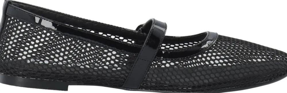 BIALILJA Mary Jane Mesh>Bianco Clearance