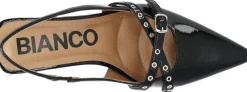 Bianco BIAMARALYN Buckle Slingback Faux Leather Black patent Online