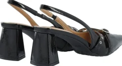 Bianco BIAMARALYN Buckle Slingback Faux Leather Black patent Online