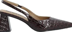 BIAMARALYN Slingback Croco Patent>Bianco Clearance