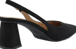 Bianco BIAMARALYN Slingback Faux Suede Black