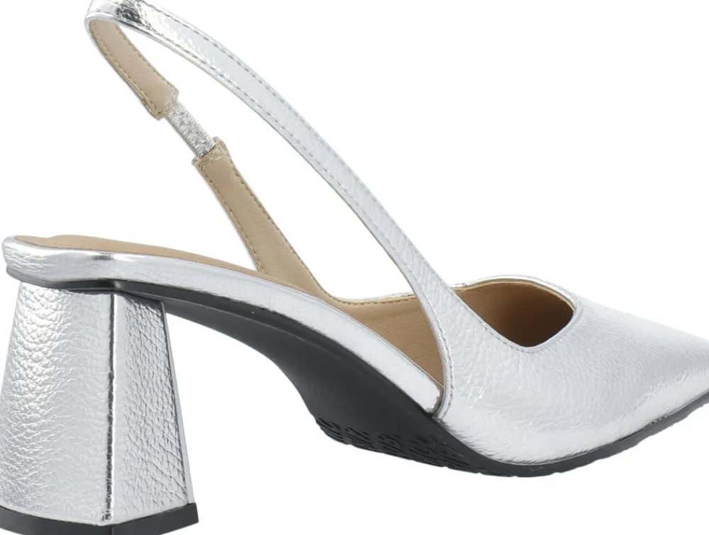 BIAMARALYN Slingback Metallic>Bianco Discount